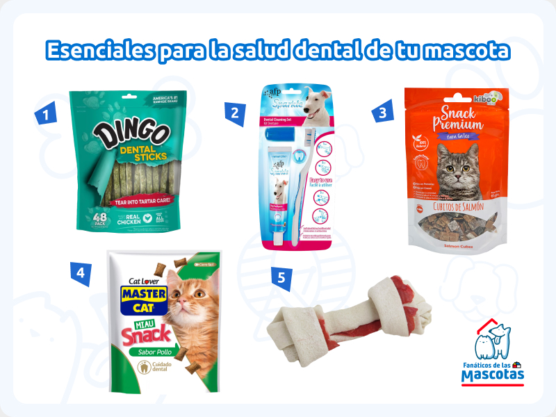 snacks dental sticks dingo, cepillo de dientes para perro, snack premium para gatos, snack para dientes gato y hueso para perro, productos ideales para cuidar la salud dental de perros y gatos.